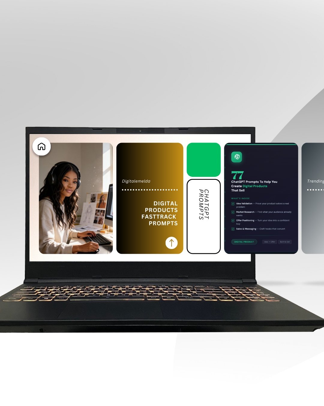 77 ChatGPT Prompts To Help You Create Digital Products That Sells