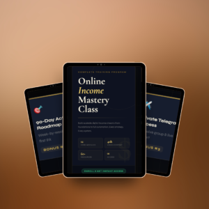 Online Income Mastery Class