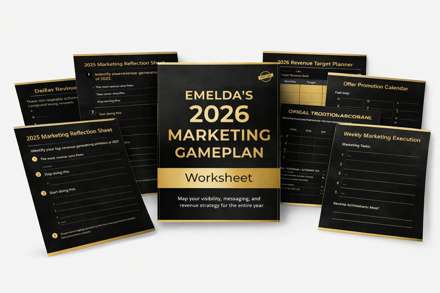 Emelda's 2026 Marketing Gameplan Worksheet