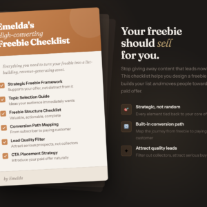 Emelda's High-Converting Freebie Checklist